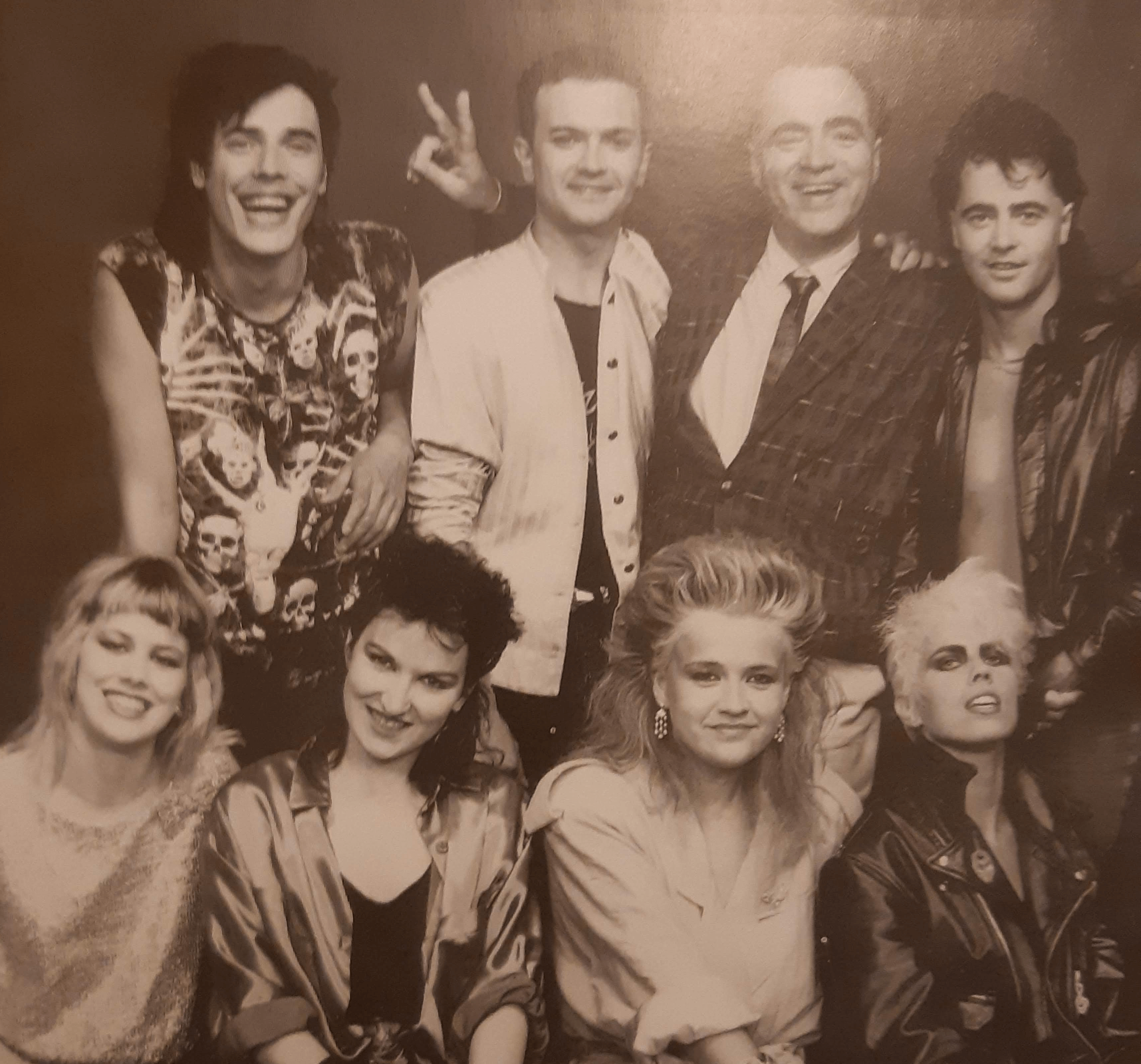 Maude avec Starmania et Jean Leloup